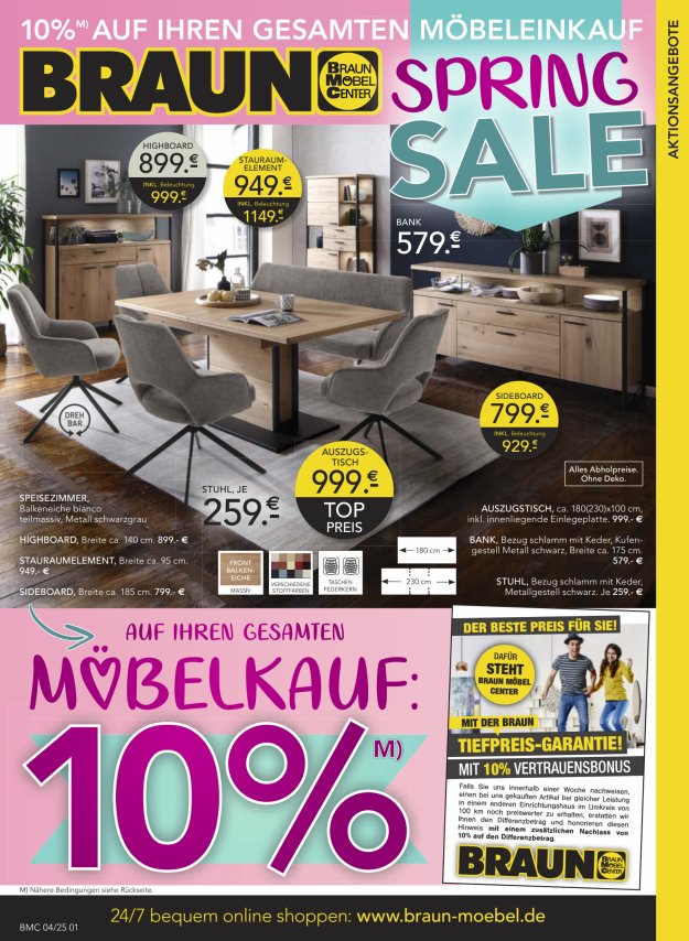 Spring Sale